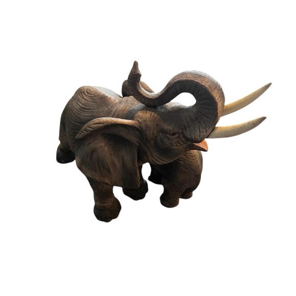 Elephant Family Andrea by Sadek 2992 Mother and Baby Trunk Up Precious - Picture 5 of 13